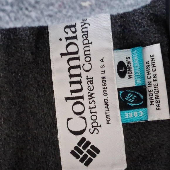 Columbia women's size large green and gray 3 in 1 jacket - Picture 3 of 7